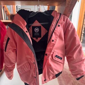 Canada Goose Kids Pink Puffer Jacket